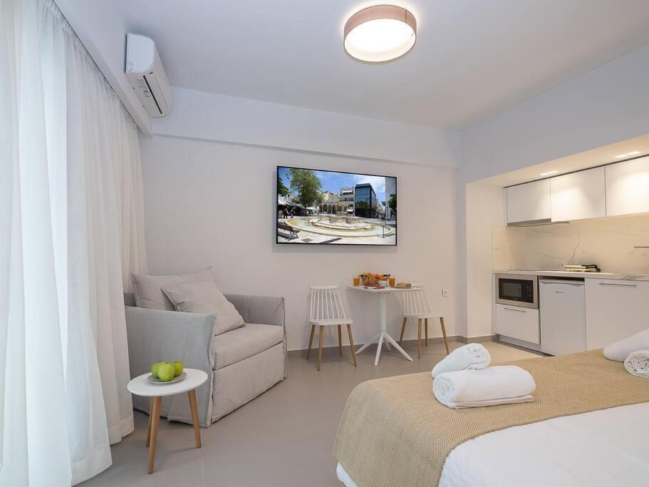 Iris Luxury Apartment At The Heraklion Center Eksteriør billede